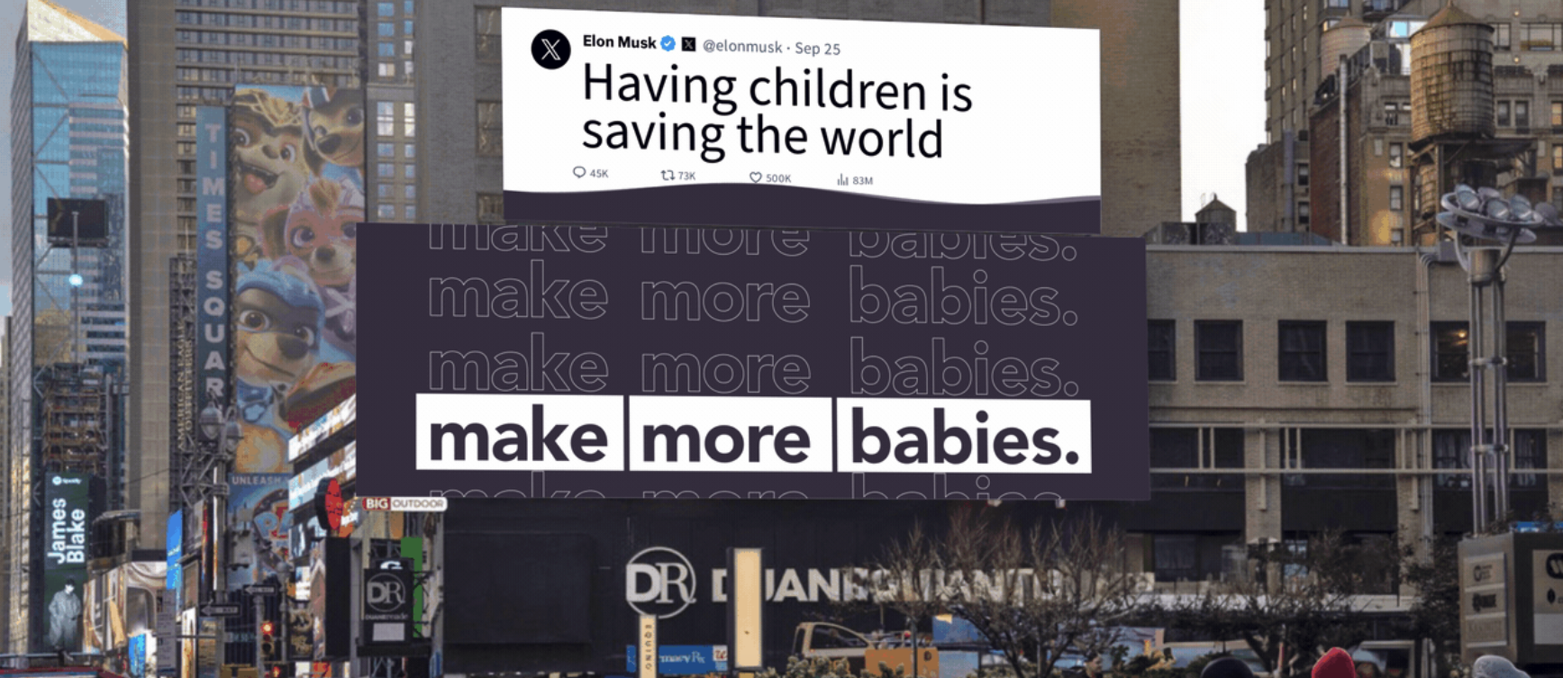 Kampagne für Windelhersteller