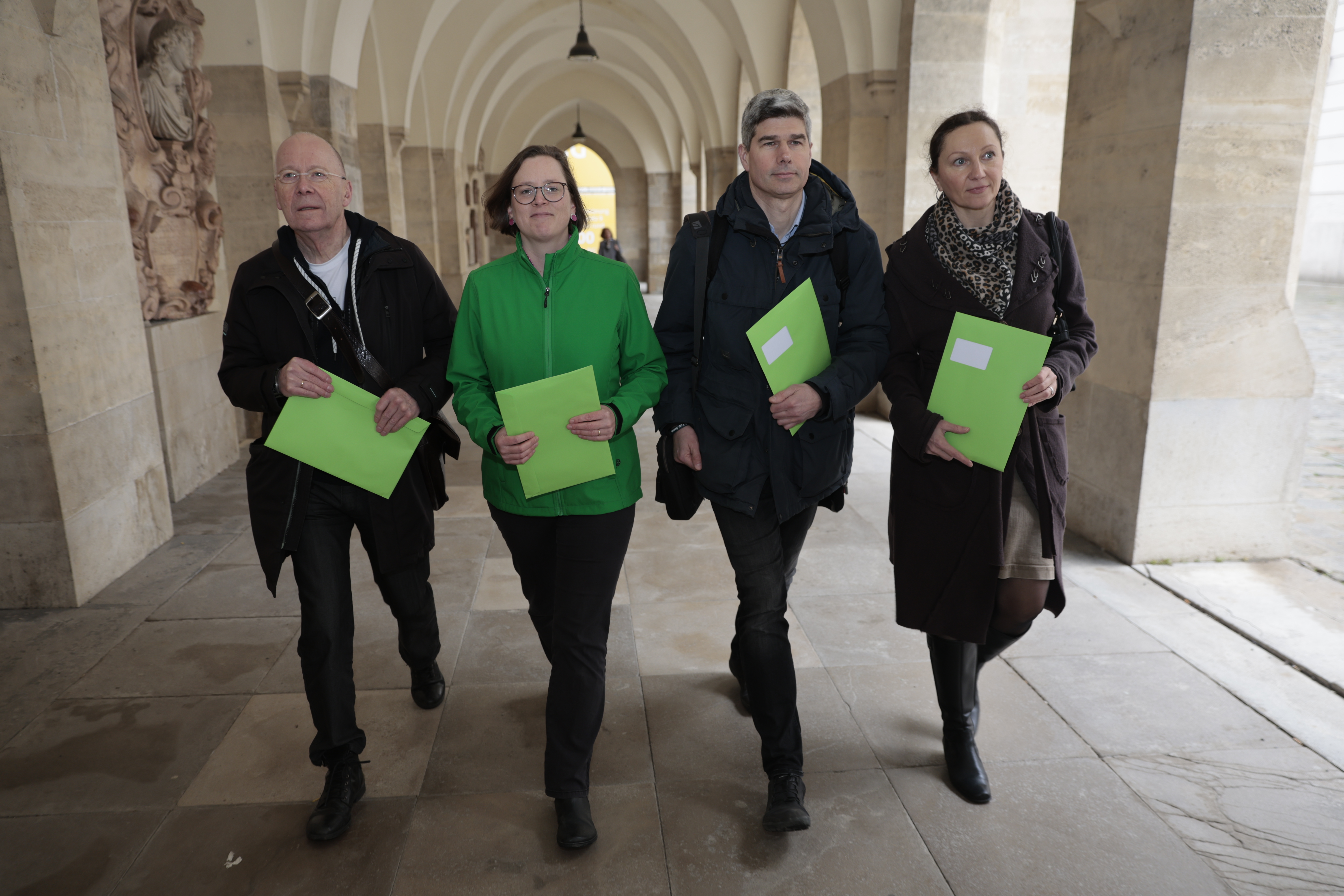 Auf dem Weg zum Bundesministerium