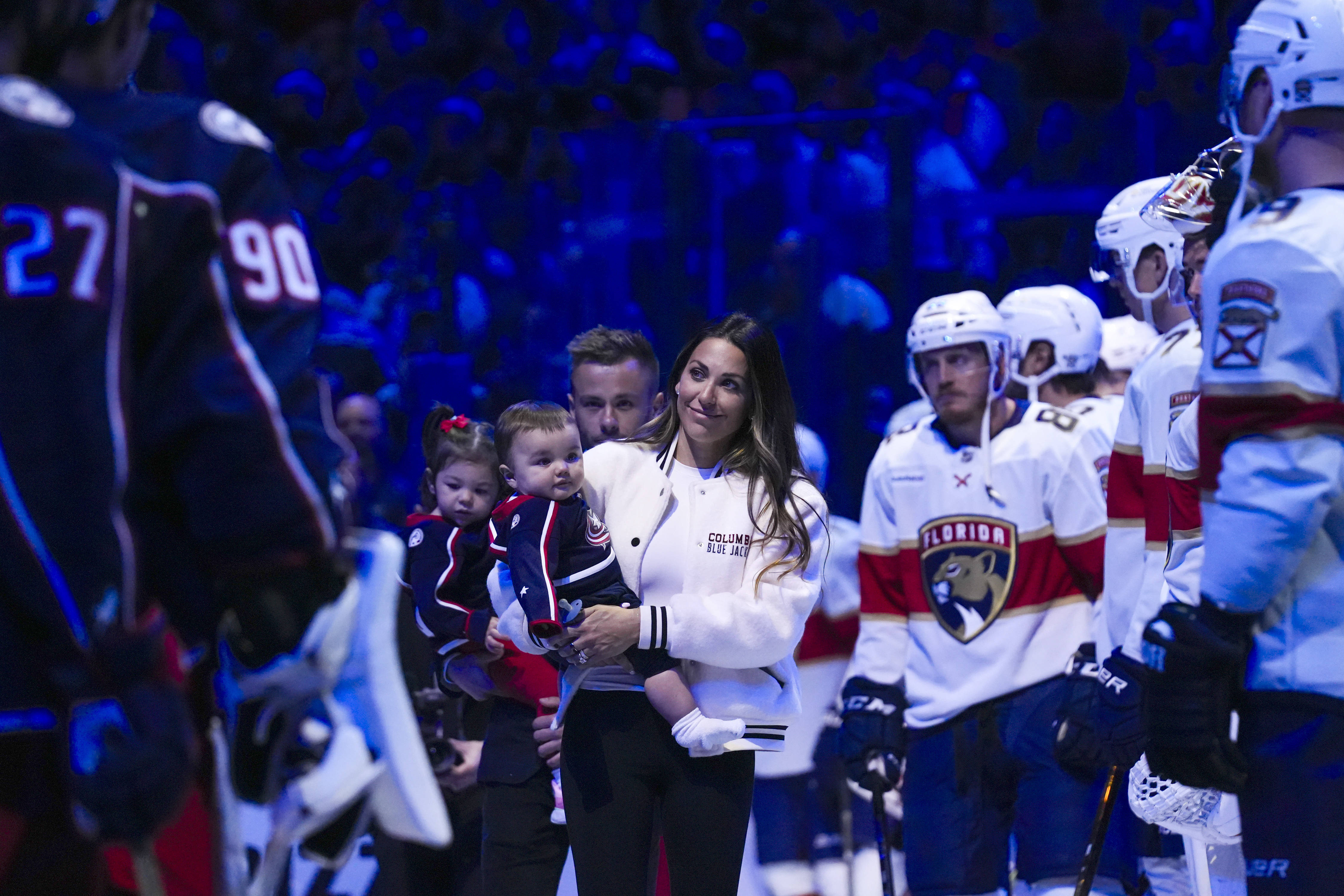 Meredith Gaudreau, Witwe des im August 2024 verstorbenen Eishockey-Stars Johnny Gaudreau