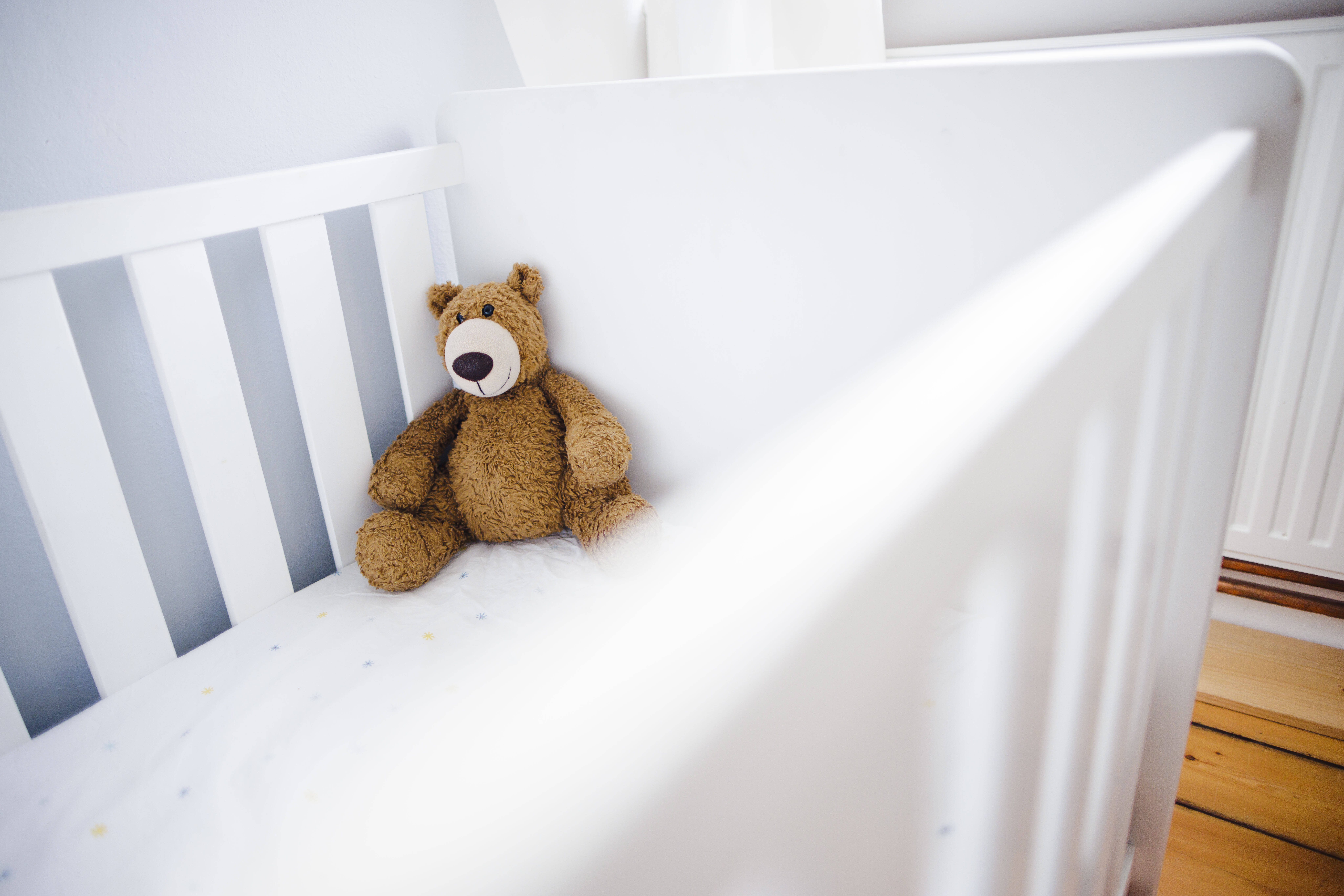 Babybett Teddy Kinderwunsch Fehlgeburt Baby