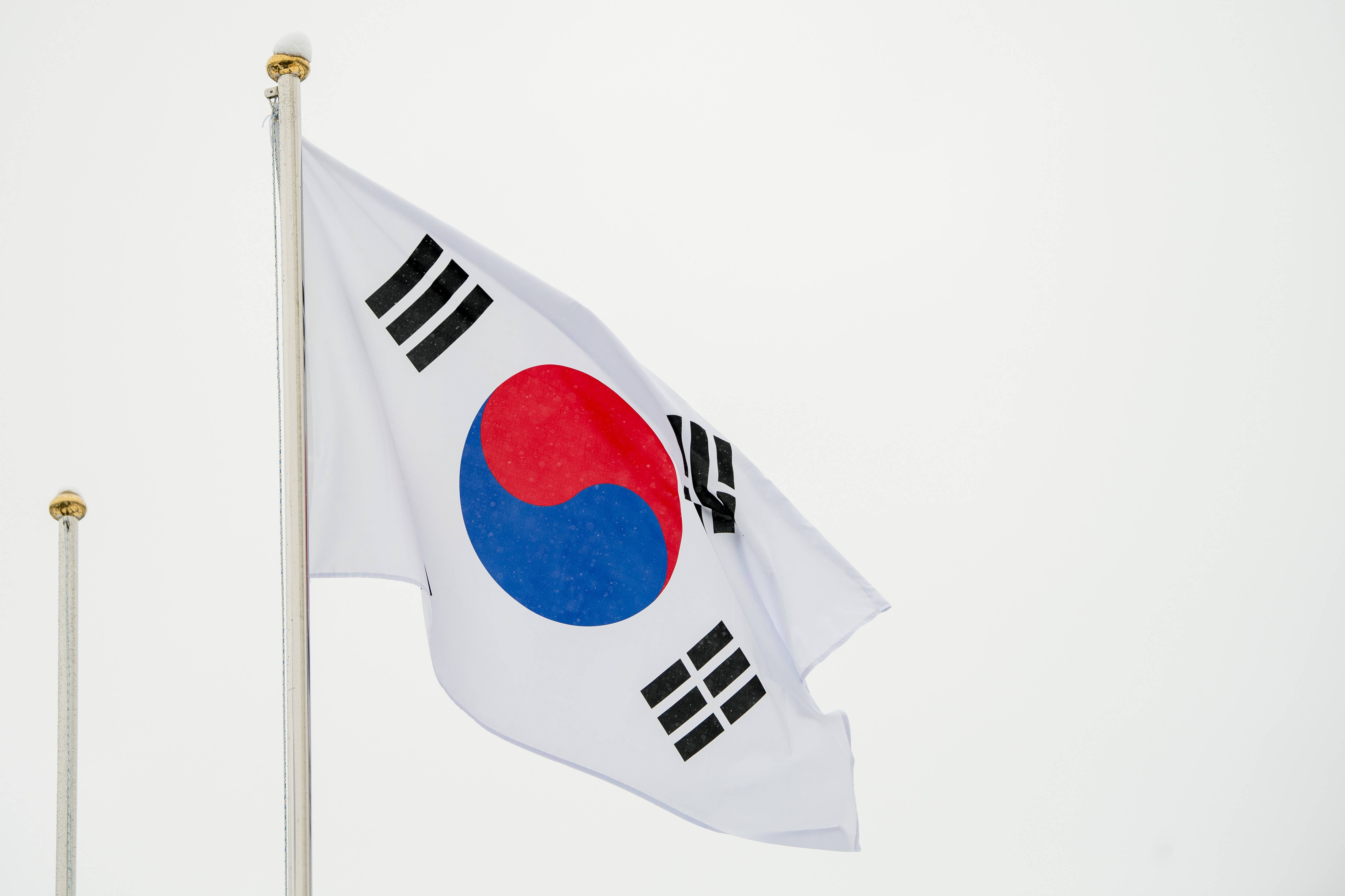 korea flagge südkorea