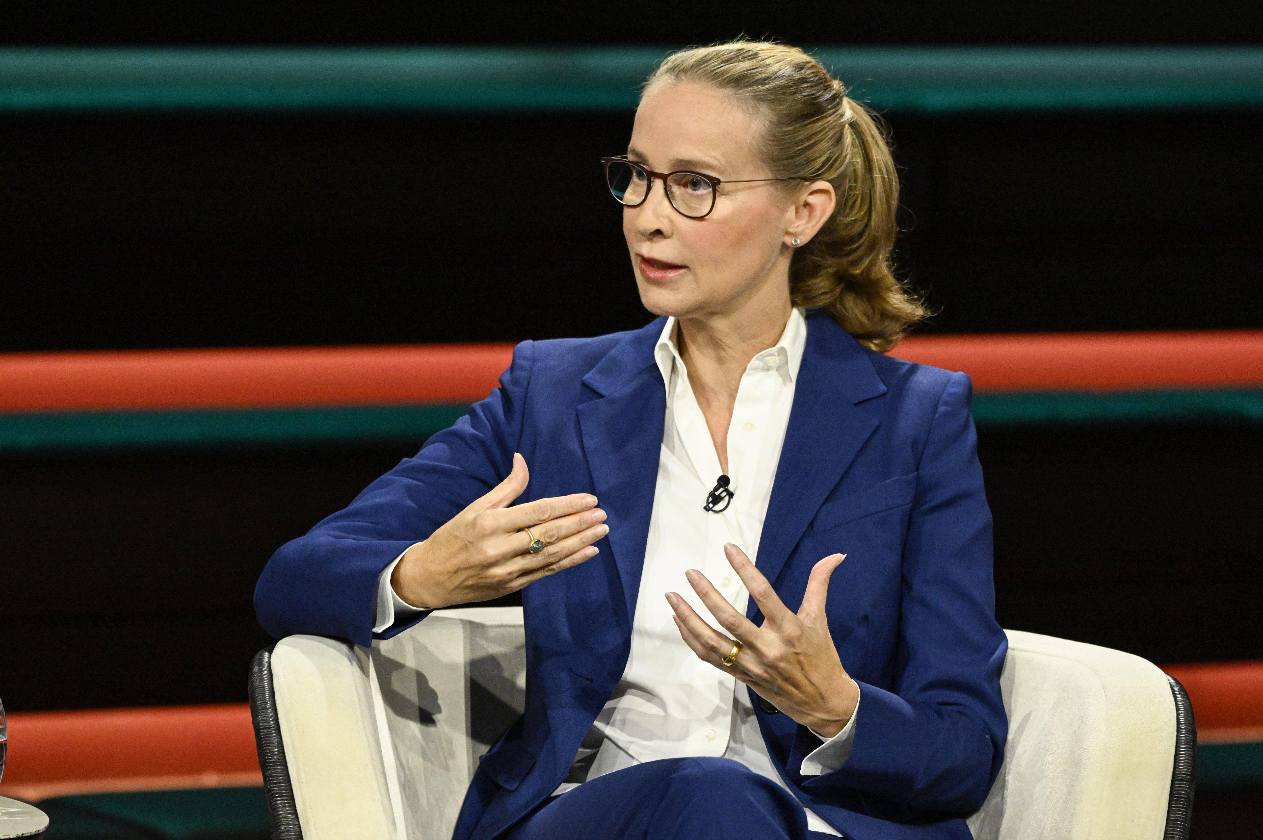 Prof. Frauke Brosius-Gersdorf in der Talkshow Markus Lanz