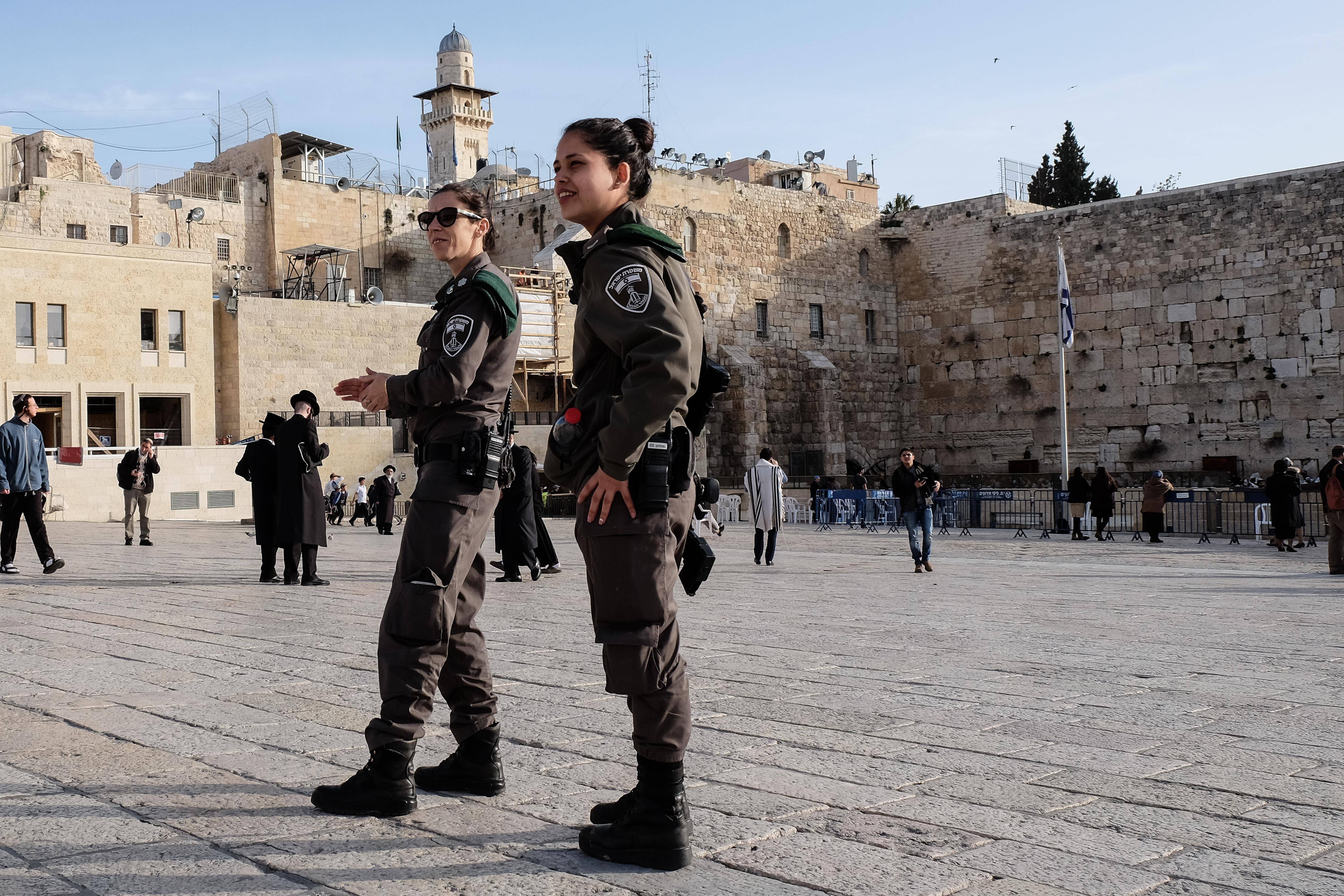 Grenzpolizistinnen in Israel (Symbolbild)