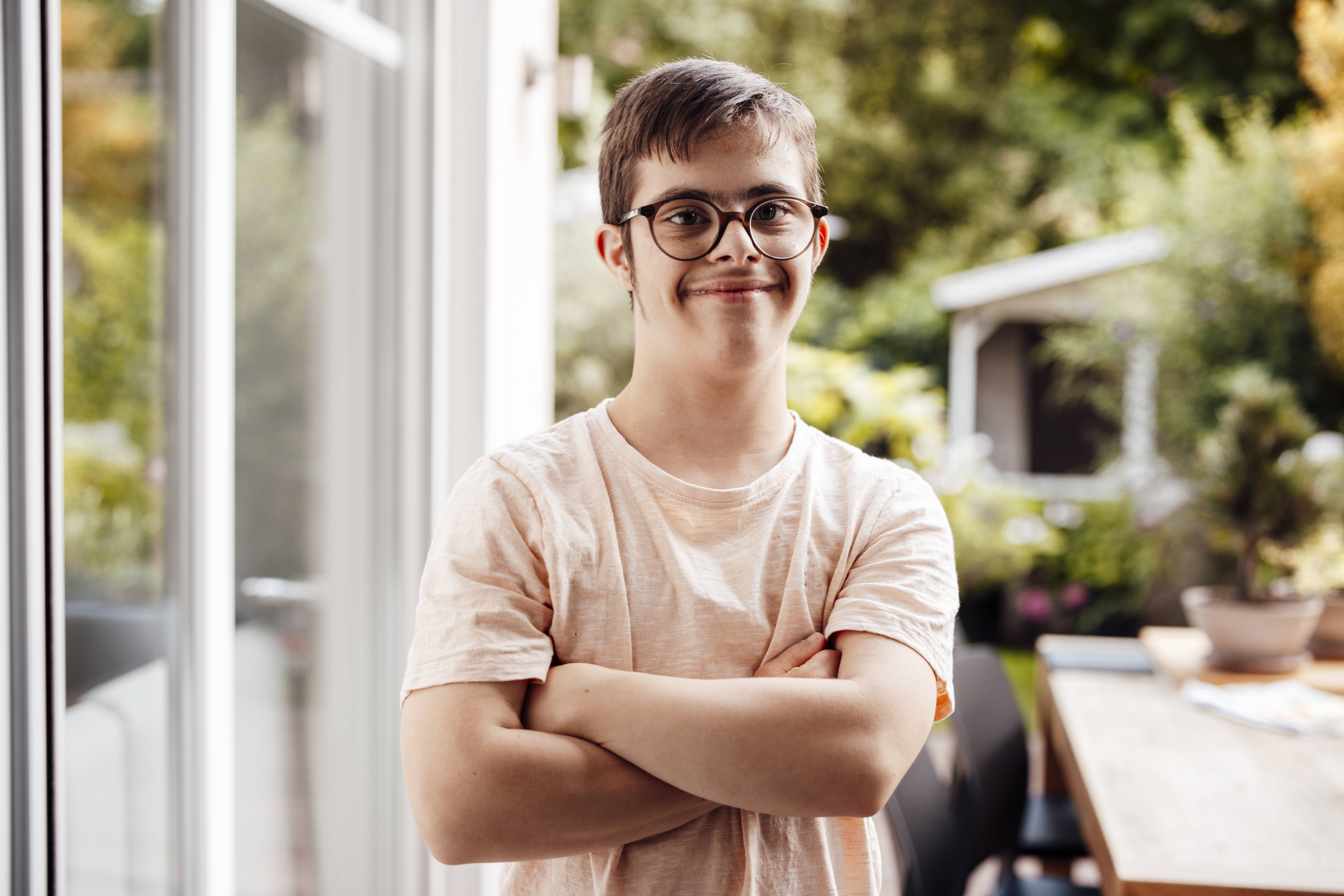  Teenager mit Trisomie 21 (Symbolfoto)