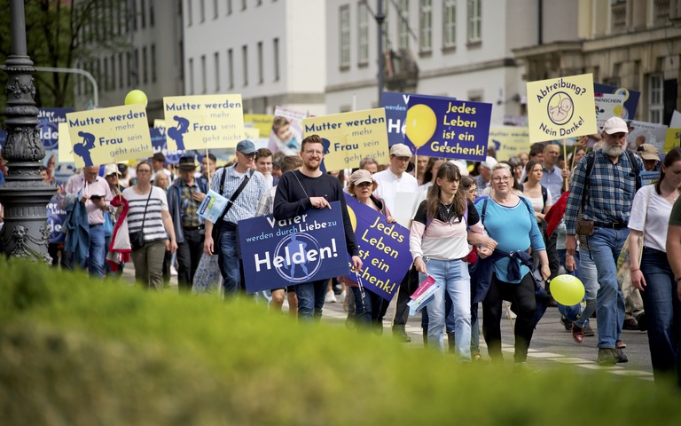 mmfl Marsch fürs leben teilnehmer zug