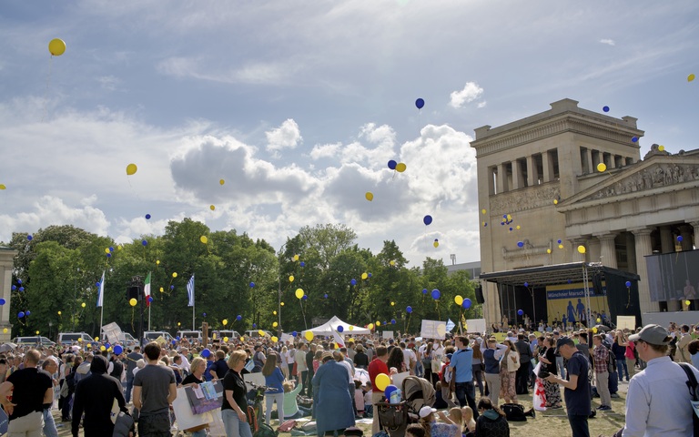mmfl Marsch fürs leben luftballons königsplatz
