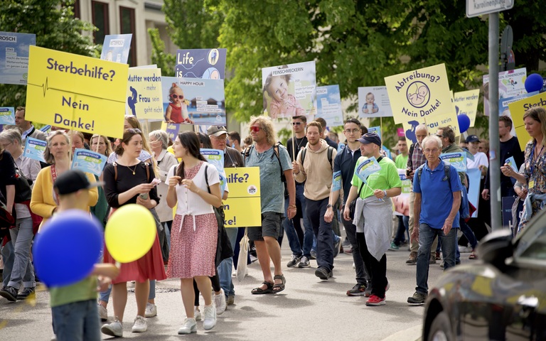 mmfl Marsch fürs leben teilnehmer