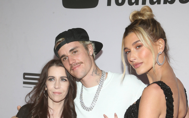 Pattie Mallette, Justin Bieber, Hailey Bieber