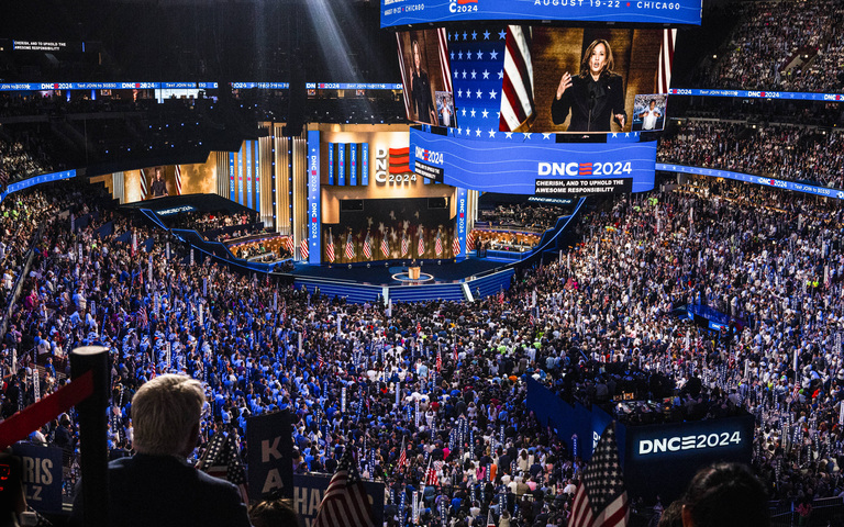 Parteitag der Demokraten in den USA