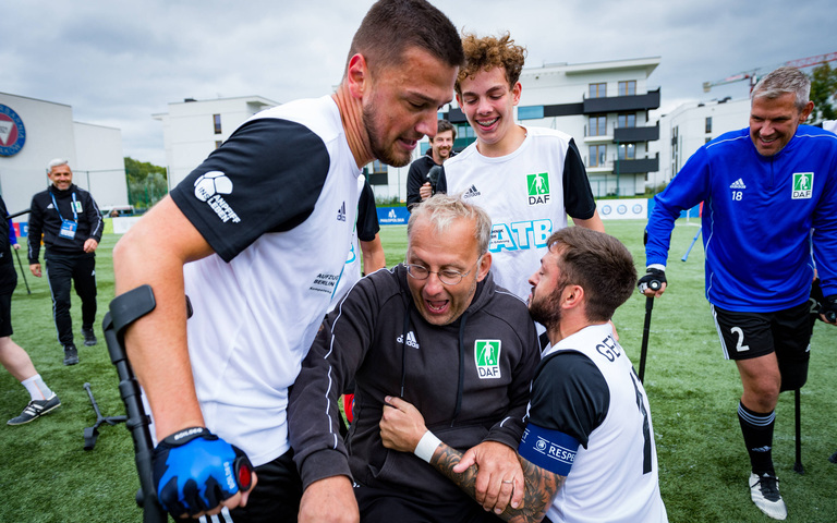 Amputierten Fußball