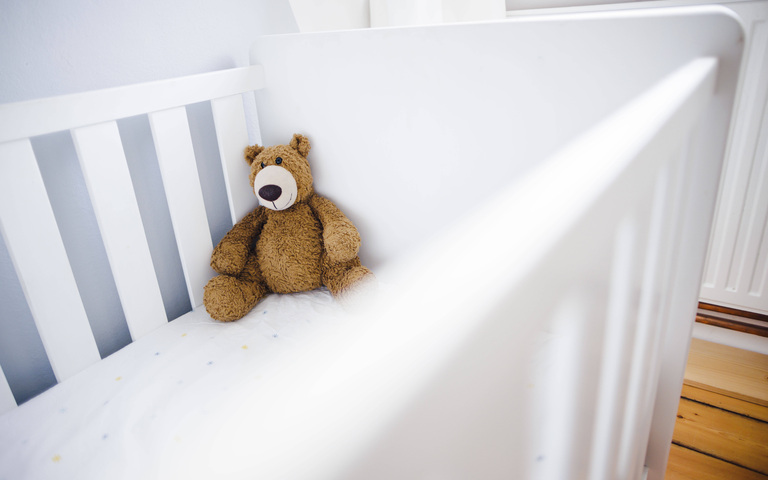 Babybett Teddy Kinderwunsch Fehlgeburt Baby