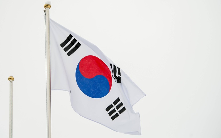 korea flagge südkorea