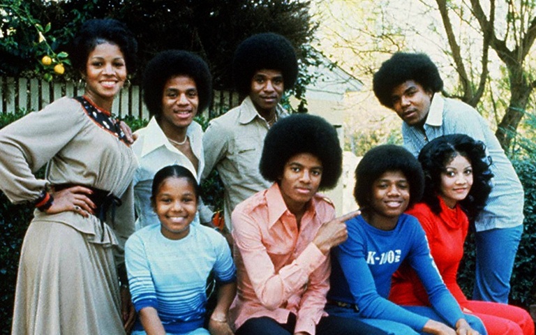 Michael Jackson zugeschnitten Famile