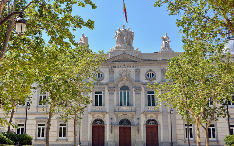 Tribunal Supremo, Oberster Gerichtshof in Madrid, Spanien