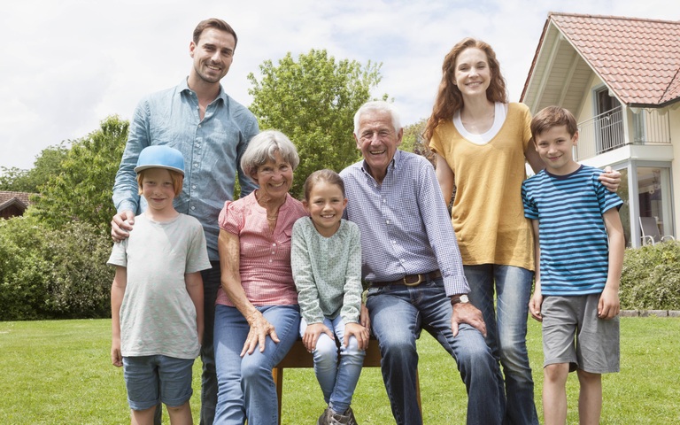 Die Drei-Kind-Familie - ein aussterbendes Modell
