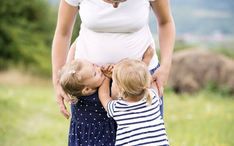 Schwanger Mutter Kinder