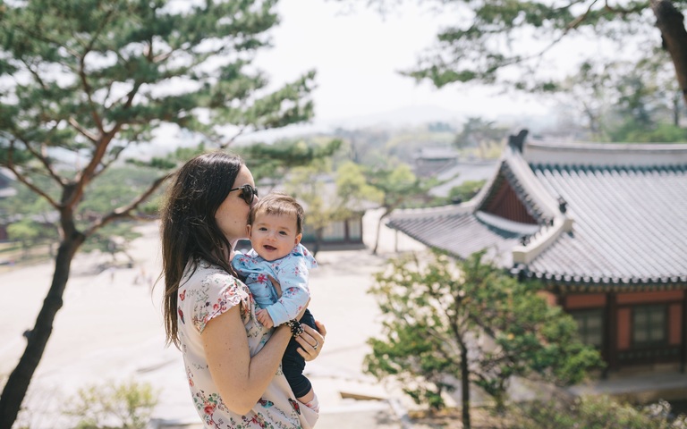 Südkorea, Seoul, Mutter 