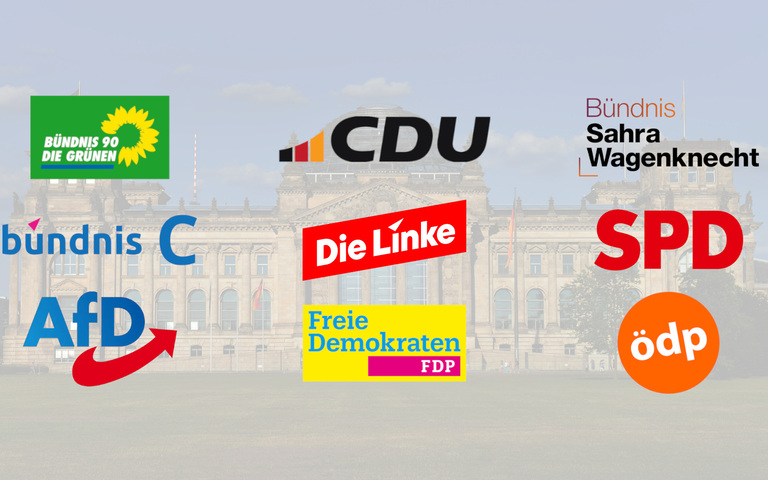 Collage Parteien