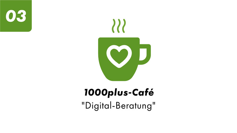 Café mit Herz - Podcast-Cover der dritten Folge "Digital-Beratung"